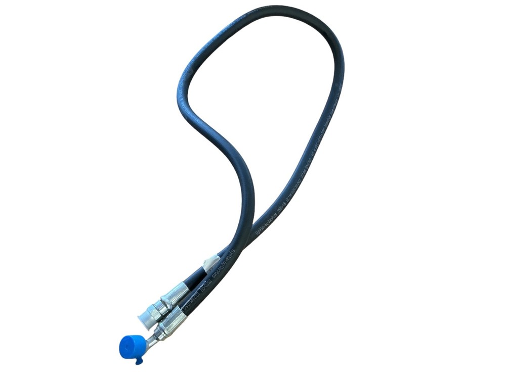 Danfoss Synflex 1/2″ JIC Hydraulic Hose 60″ 3000 PSI Male Straight x 90° Female