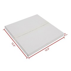 100 LP Record Album Mailer Book Box 12.5″ x 12.5″ x (1/2″ or 1″) Lightweight