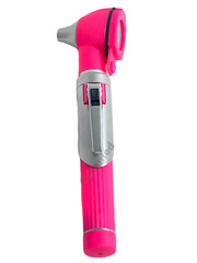 NEW MINI OTOSCOPE FIBER OPTIC MEDICAL DIAGNOSTIC EXAMINATION CE APPROVED-PINK