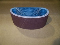 PREMIUM A/O, X-WEIGHT SANDING BELTS 3″ X 24″, 10 – PACK, 120-GRIT