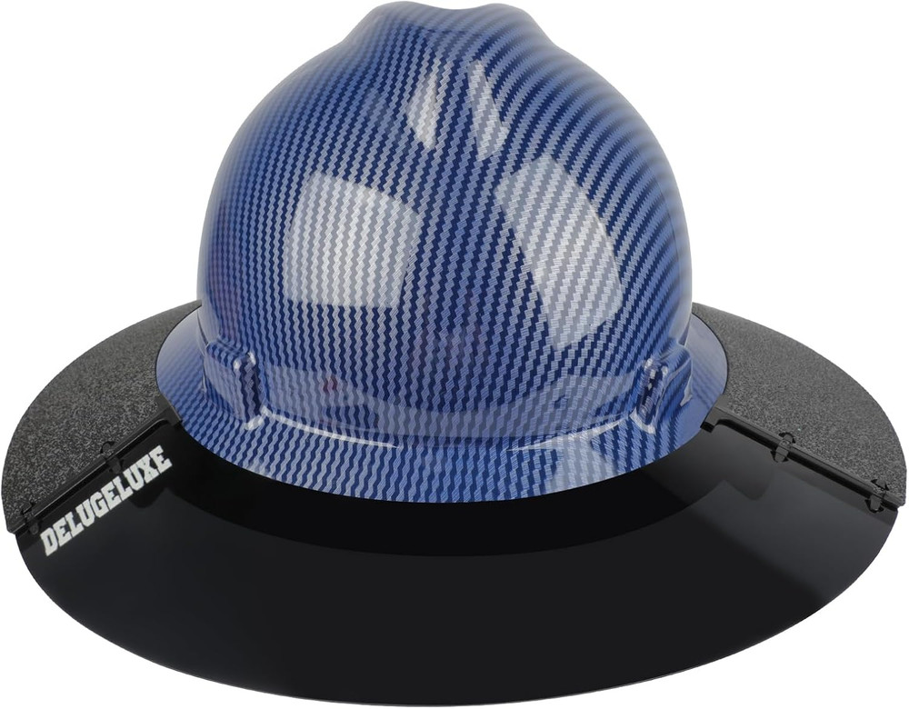 Hard Hat Sun Shade Visor Full Brim Neck Shield Fit for MSA V-Gard 4 Clips Sticke