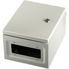 Uimoso Steel Electrical Enclosure Box 10x8x6″ Carbon Steel IP65
