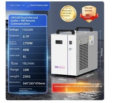 Industrial Chiller CW5200 Compact Water-Cooled Laser Cutting and Engraving