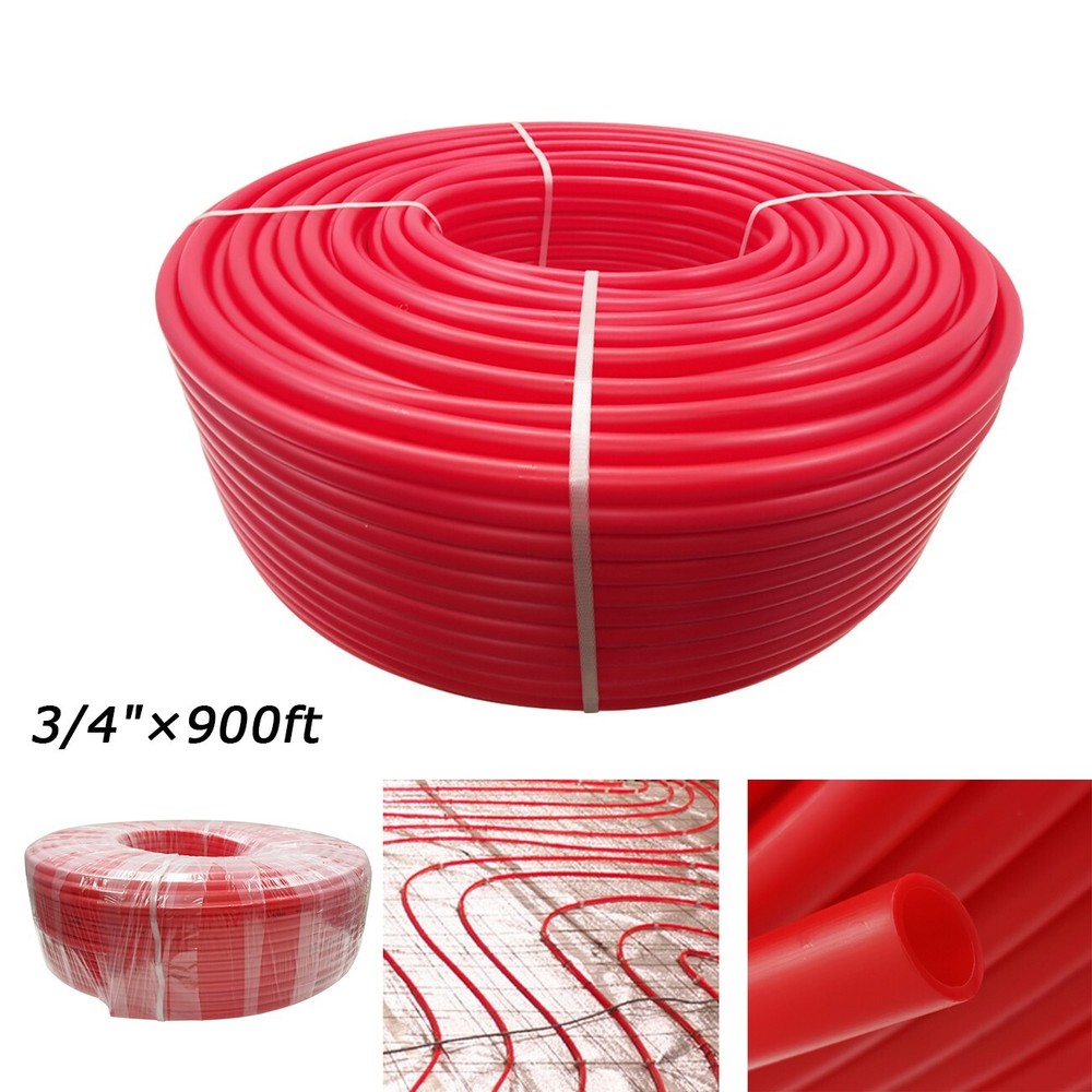 3/4″×900ft EVOH PEX-B Radiant Water Pipe Oxygen Resistance Floor Heat Tubing