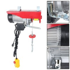 1320lbs/600kg Electric Hoist w/ 14ft Remote,110V 1200W,40ft Lift,Emergency Stop