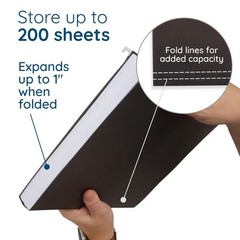 Blue Summit Supplies Hanging File Folders, 25 Reinforced Hang Folders, Design…