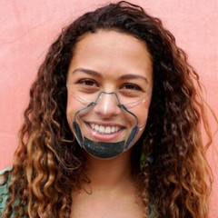 Clear Transparent Anti-fog Face Mask Shield Reusable Cover Mouth Anti-Fog+