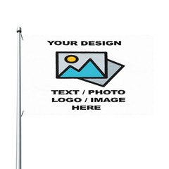 Custom Flag Personalized Flags – Print Your Own Logo Image Text USA
