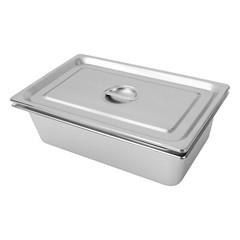 3-Pack Full Size Hotel Pan Steam Table Pan Restaurant Dishes Food Warmer Tray