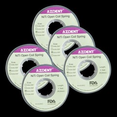 AZDENT Dental Ortodontic Niti Open Coil Springs 012*030/010*030 914mm(3feets)