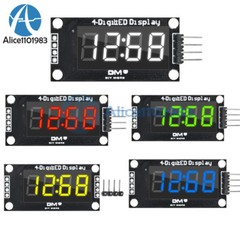 0.36″ inch 7-Segment 4Digit LED Display TM1637 Clock Digital Tube Module 5 Color