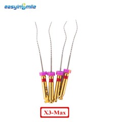 6PCs Dental Endo Rotary Files Endodontic Niti Files X-Pro Gold Taper 21/25/31MM