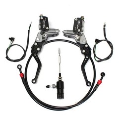 22mm Motorcycle Hydraulic Clutch Brake Master Cylinder Kit for Honda Yamaha