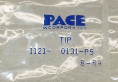 PACE 1121-0131-P5 Soldering Iron Tip, pack of 5, New. Genuine Pace!