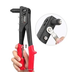 Arrow Heavy Duty Riveter Kit Professional Pop Rivet Gun with Assorted 120 Rivets