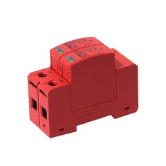 NEW 2Pole 600V Surge Protector Protective Device DC 40kA Lighting Arrester SPD