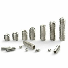 M4 M5 M6 M8 Stainless Steel Grub Screws Allen Socket Set Screws Cup Point DIN916