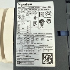 SCHNEIDER TESYS LC1D40A MAGNETIC CONTACTOR 3 POLE 50/60HZ
