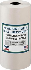 Packing Paper Roll 18″ x 1400ft 1,000 Sheets 17″ Equivalent – Newsprint Paper…