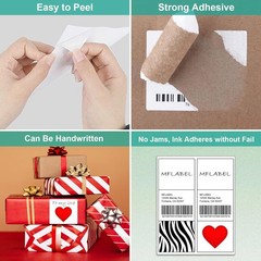 3-1/3″ x 4″ Shipping Address Labels 6 Per Sheet Self Adhesive Laser/Ink Printer