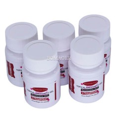 10 bottles 1 oz(29.6g) oral anesthetic gel Strawberry Prime Gel Bezoca ine 20%