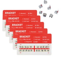 Dental mini MBT 022 345 hooks orthodontic metal bracket brace 20pcs/kit 50 kits