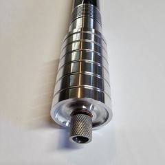 Z80 10W 440nm Blue Laser Diode – Polished Aluminum Housing- 2 Cell-Carbon Fiber