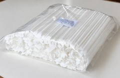 500ct PureStalk 6mm PLA Standard Drinking Straws Compostable Made in USA