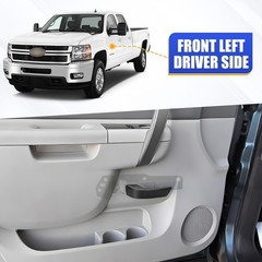 LH Driver Side Interior Door Handle Kit for 07-13 Chevy Silverado GMC Sierra