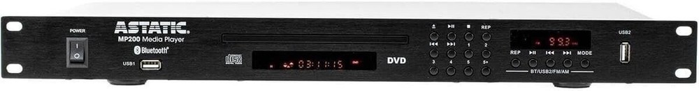 CAD Audio Astatic MP200 Multifunction Audio/Video Media Player with Bluetooth