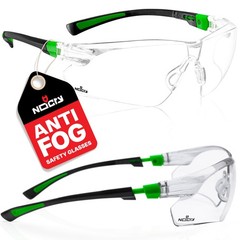 Clear Safety Glasses Anti Fog Scratch Resistant ANSI Z87 UV Protection