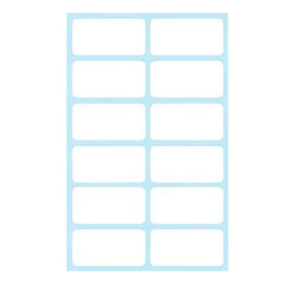 200 Blank Labels, White Sticker, label sticker,thermal label sticker 20mm x 10mm