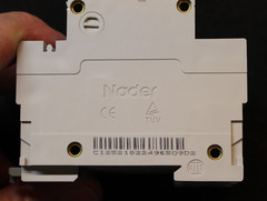 Nader NDB1-125 In:125A 2 Pole Circuit Breaker, 125Amp