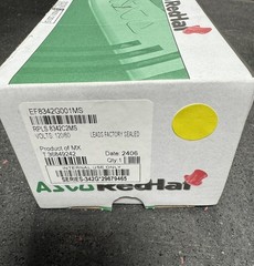 EF8342G001MS ASCO REDHAT 120V 1/4″ 4 way SOLENOID VALVE MANUAL OPERATOR EF 8342G
