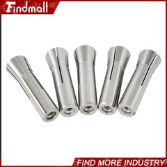 Findmall 10PCS R8 Round Spring Collet 3, 4, 5, 6, 8, 10, 12, 14, 18 and 20mm Set