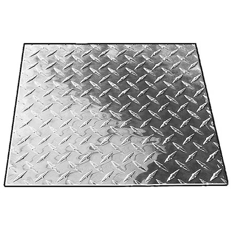 Plate Stock, Tread, 3003 Al, 1/16In T, 1X4ft, 03Tp.063X12-48