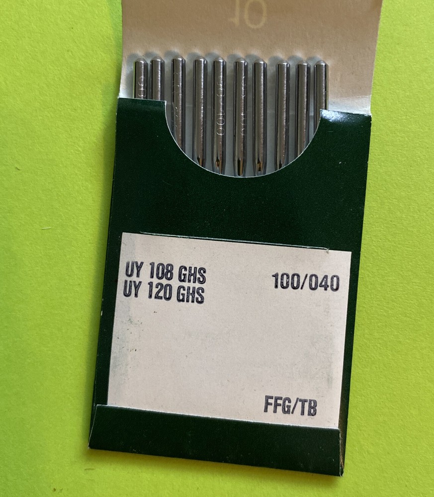 *NOS* UY108GHS-100/040-GROZ-BECKERT-SEWING NEEDLE (PK. OF 10) FREE SHIPPING*