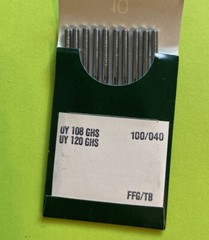 *NOS* UY108GHS-100/040-GROZ-BECKERT-SEWING NEEDLE (PK. OF 10) FREE SHIPPING*