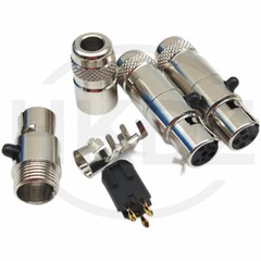 Mini XLR Connector 3 4 5 6 7 Pin Male Female Panel Plug Socket Microphone Audio