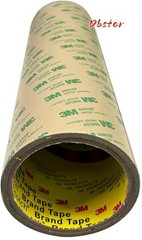 3M 468MP Adhesive Transfer Tape, Bonding & Laminating, Clear, 12 in x 5 yds