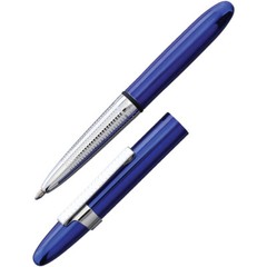 Fisher Space Pen Blue Moon Bullet Space Blue & Silver 3.75″ Writing Pen 842814