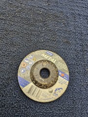 (QTY 7) Norton 4-1/2″ x 1/4″ x 7/8″ Metal Aluminum Oxide Grinding Wheel Type 27