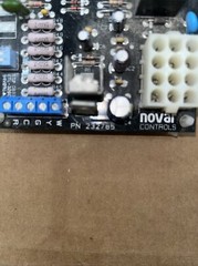 Novar Controls PTAC Control Board PN: 232785 232785 25X47