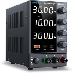 Wanptek DPS 30V 0~5A 10A Adjustable Lab DC Power Supply Bench Switching Variable