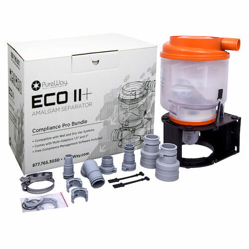 PureWay ECO II + Amalgam Separator 1-10 dental chairs / or 10-20 or Replacement