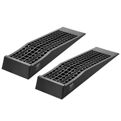 2PC Car Ramps 20000LBS Low Profile 2.56″ Lift Heavy Duty for Garage Oil Change