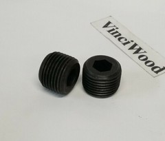 Pipe Plug 3/8 Hex Socket (2) 3/8-18 NPTF SAE Steel, (Brighton Best).
