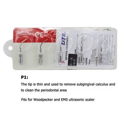 Woodpecker HW-5L Ultrasonic Scaler Handpiece Dental Piezo Tips G1 G4 P1 P3 EMS