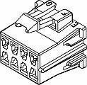 Automotive Connectors 8P FEMALE BLACK 280 SERIES 30 AMPS (10 pieces)