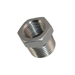 1/2″ MALE to 1/4″ female HEX bushing Reducer Adapter NPT thread Stainless Steel